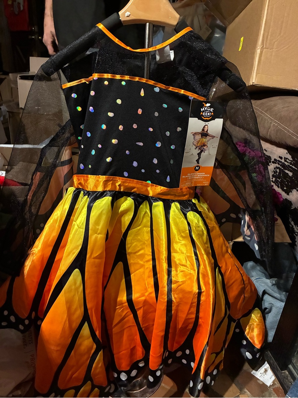 Girls butterfly costume